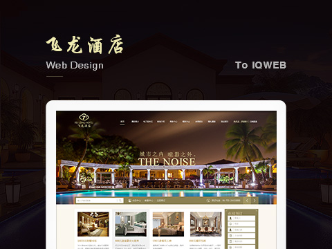 网站开发案例_飞龙酒店