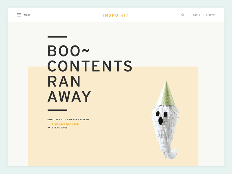  404页面设计